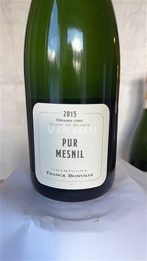Champagne Sâm-panh Grand Cru Franck Bonville Pur Mesnil 2015