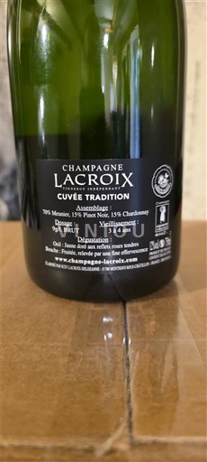 Champagne Sâm-panh Champagne Lacroix Tradition Không niên vụ