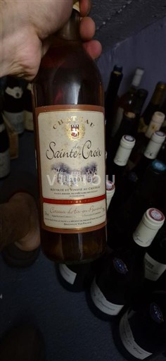Bordéus Château Sainte-Croix 2001
