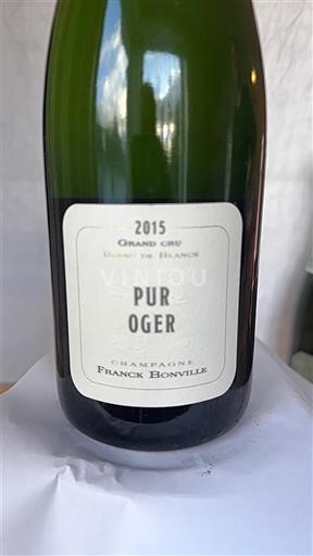 Champagne Sâm-panh Grand Cru Franck Bonville Pur Oger 2015