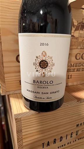 Piemonte Barolo Massari San Grato Riserva 2016