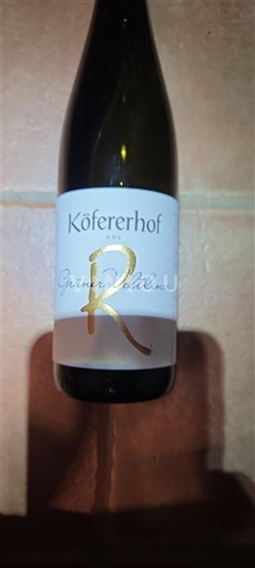 Trentino-Južna Tirolska Tridentinsko-Gornje Poadižje Köfererhof Eisacktaler Gruner Veltliner R 2023