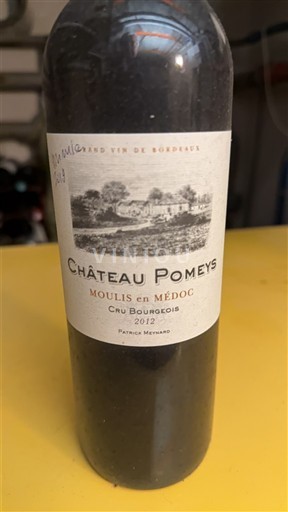 Bordeaux Moulis-en-Médoc Cru Bourgeois Château Pomeys 2012
