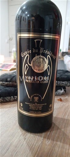 Orania Mascaran rinteet Cuvée du Président Ei vuosikertaa