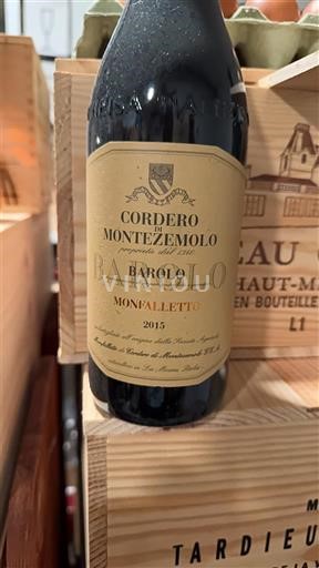 Piemonte Barolo Cordero di Montezemolo Monfalletto 2015