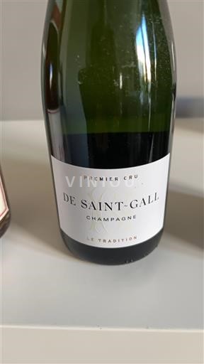 Champagne Sâm-panh Premier Cru Saint-Gall Le Tradition Không niên vụ