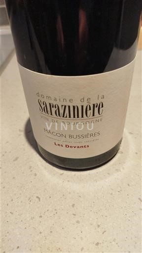 Burgundi Mâcon ja Mâcon-kylät Domaine La Sarazinière Les Devants 2017