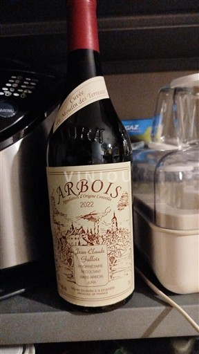 Jura Arbois Jean-Claude Gallois Moulin des Terreaux 2022