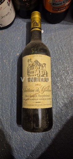 Bordeaux Bordeaux supérieur Château Goëlane 2002