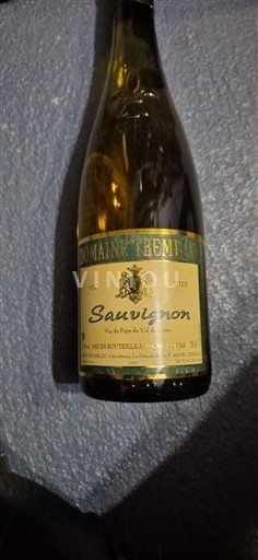 Dolina Loare Domaine Tremblay 2010