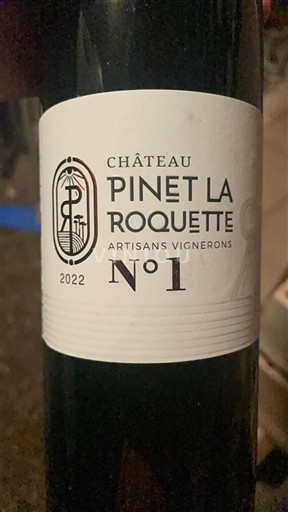 Bordeaux Côtes-de-Bordeaux Château Pinet La Roquette N°1 2022
