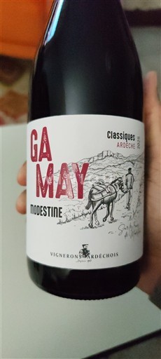 Alpes y Países Ródano Ardèche Vignerons Ardéchois Modestine 2025