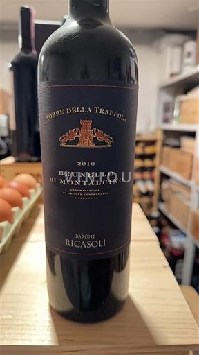 Toscane Brunello di Montalcino Barone Ricasoli Torre Della Trappola 2010