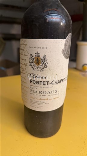 Bordeaux Margaux Cru Bourgeois Château Pontet-Chappaz 2010