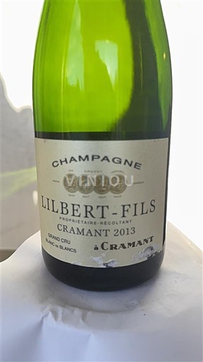Šampanja Šampanjec Grand Cru Lilbert-Fils 2013