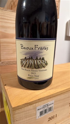 AVA Bờ Đông Không được chỉ định Beaux Frères Vineyard 2021