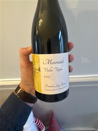 Burgundy Meursault Domaine Guy Bocard Vieilles Vignes 2023