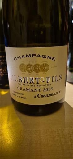 Champagne Šampanské Grand Cru Lilbert-Fils 2018