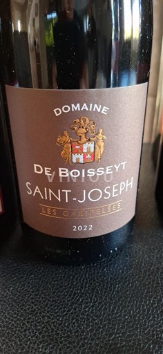 Rhône-dalen Saint-Joseph Domaine Boisseyt Les Garipelées 2022