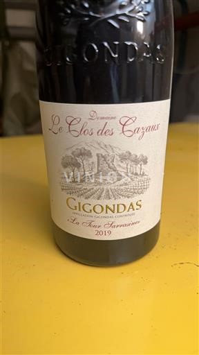 Rhône Valley Gigondas Le Clos des Cazaux La Tour Sarrasine 2019