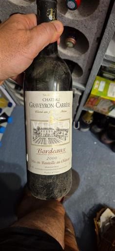 Bordeaux Château Graveyron Carrère 2000
