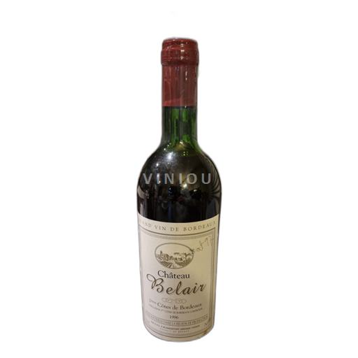 Bordeaux Premières Côtes de Bordeaux Belair 1996