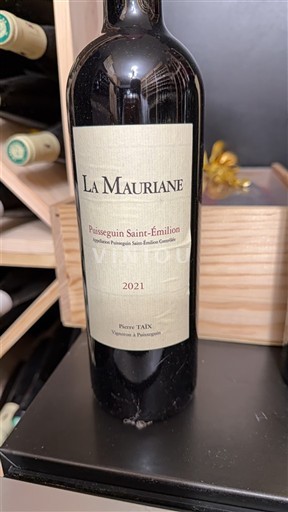 Bordeaux Puisseguin-saint-émilion La Mauriane 2021