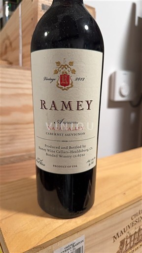Kalifornijske AVA Napa Valley Ramey Annum 2012