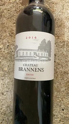 Bordeaux Graves Château Brannens 2016