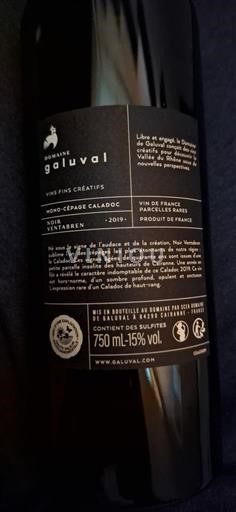 Rhônen laakso Määrittelemätön Domaine Galuval Nynaben 2019