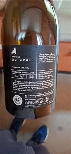 Rhônen laakso Cairanne Domaine Galuval La Vallée 2021