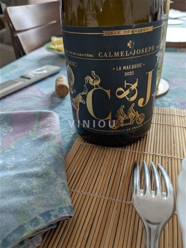 Languedoc et Roussillon Pays d'oc Calmel & Joseph La Marquise 2022