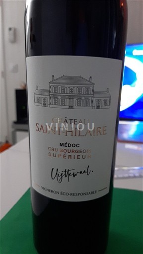 Bordeaux Médoc Cru Bourgeois Supérieur Château Saint-Hilaire Icke årgångsbetecknad