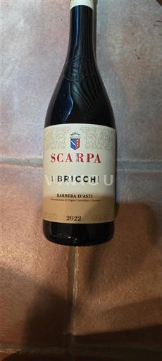 Piemonte Barbera d'Asti Scarpa I Bricchi 2022