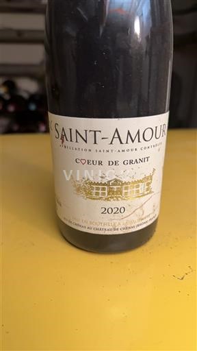 Beaujolais Saint-Amour Château Chenas Cœur de Granit 2020
