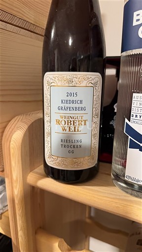 Rheingau Weingut Robert Weil Kiedrich Gräfenberg Riesling Trocken GG 2015