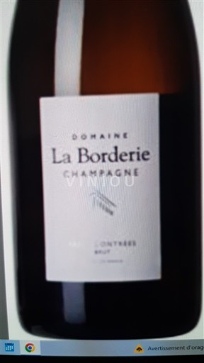 Samppanja Domaine La Borderie Les Contrées Ei vuosikertaa