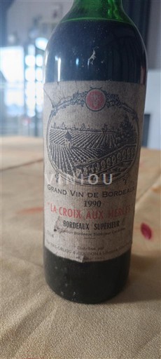 Bordeaux Bordeaux Supérieur La Croix aux Merles 1990