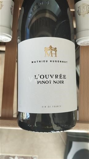 Burgundija Mathieu Hugonnot L'Ouvrée Pinot Noir Neleten.