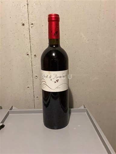 Bordeaux Châtel de Rambouillet 2011