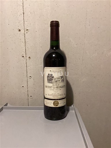 Burdeos Bordeaux Château Coustaut La Grangeotte des 3M 2012