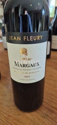 Bordeaux Margaux Jean Fleury 2019