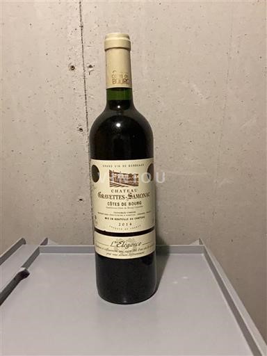 Burdeos Côtes-de-bourg Château Gravettes-Samonac L'Esprit 2014
