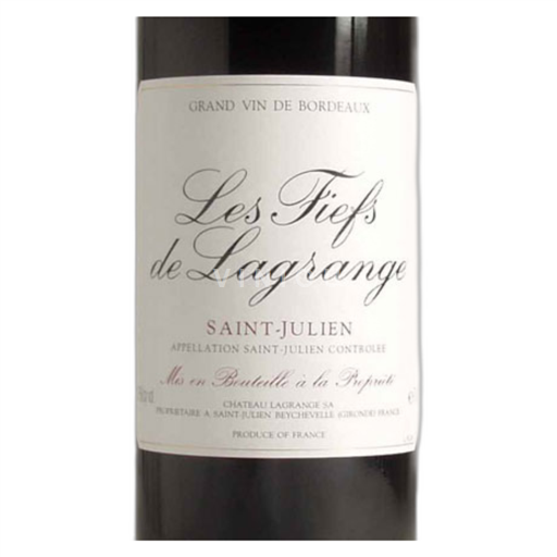 Bordeaux Saint-Julien Chateau Les Fiefs de Lagrange 2012