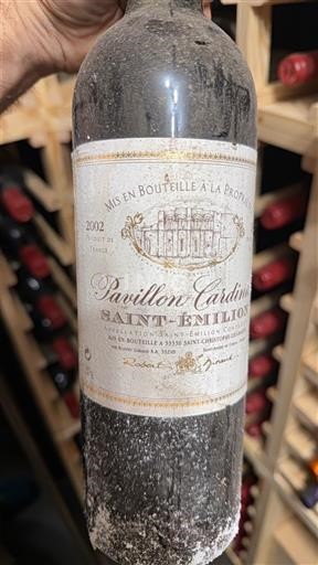 Bordeaux Saint-Émilion Pavillon Cardinale 2002