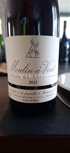 Beaujolais Moulin-à-vent Romuald Chave 2023