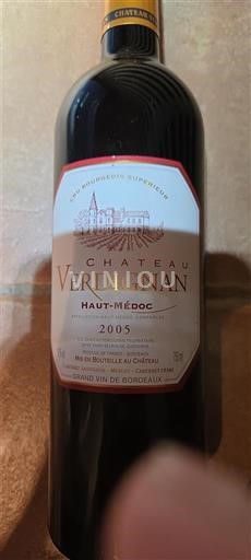 Bordeaux Haut-Médoc Château Vieux Lignan 2005