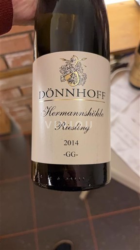 Nahe Dönnhoff Hermannshöhle Riesling GG 2014