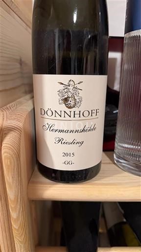 Nahe Dönnhoff Hermannshöhle Riesling 2015