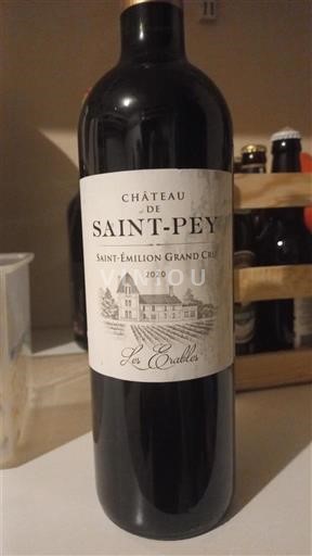 Bordeaux Saint-Émilion Grand Cru Grand Cru Château Saint-Pey Les Érables 2020